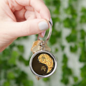 Jaar van het Vuurpaard Sleutelhanger (Hand)