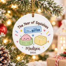 Jaar van Squishies Kinderen Kerstmis