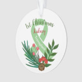 Jaar van transplantatie Kerst Ornament (voorkant)