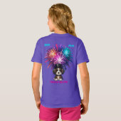 Jaar van Woofs! T-shirt (Achterkant volledig)