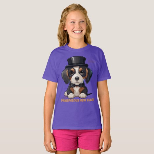 Jaar van Woofs! T-shirt (Voorkant volledig)