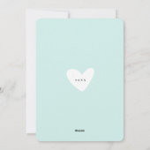 Jaar zonder been in Review Blue| Feestdagenkaart (Achterkant)