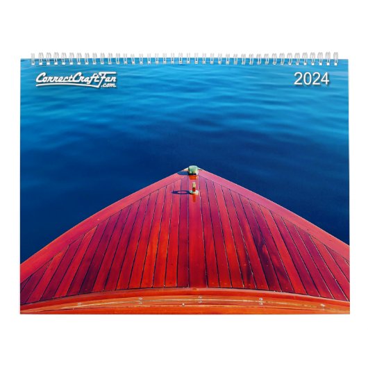 Jaarkalender 2024 CorrectCraftFan.com Kalender (Hoes)