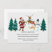 jaarkerst briefkaart (Voorkant / Achterkant)