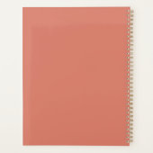 Jaarlijkse Abstracte datum Planner (Achterkant)