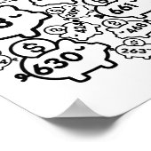 Jaarlijkse besparingstracker - bespaar $ 20.000 in poster (Hoek)