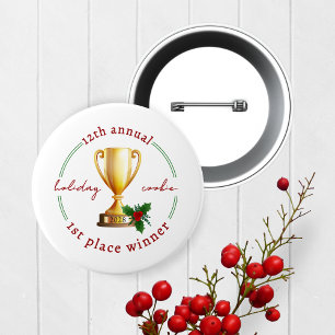 Jaarlijkse Button van de Holiday Contest Award