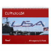 Jaarlijkse DJ PhotoUSA-agenda Kalender (Hoes)