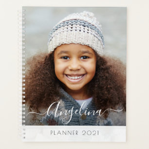 jaarlijkse gepersonaliseerde fotoplanner planner