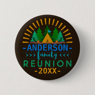 Jaarlijkse kampeerreis bij gezinshereniging Aang Ronde Button 5,7 Cm