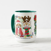 Jaarlijkse kerstfoto mok (Voorkant links)