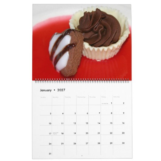 JAARLIJKSE KOCOLAAT KALENDER (Jan 2027)