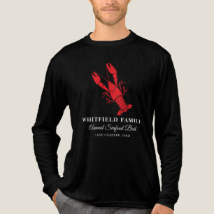Jaarlijkse kreeft Kook Familie Zomer Vis en Vis Tri-Blend Shirt