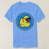 Jaarlijkse Pike Creek Duck Race Kenosha Wisconsin T-shirt (Design voorkant)