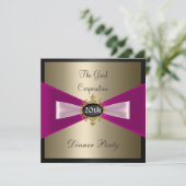 Jaarlijkse uitnodiging voor een binnenpartij (Staand voorkant)