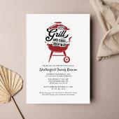 Jaarlijkse Zomerbarbecue Familiebijeenkomst Kaart