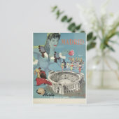 jaarreis madrid briefkaart (Staand voorkant)