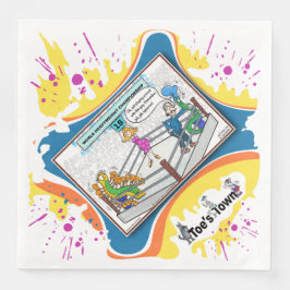 Jab Jab Uppercut | Encouragement Dinner Napkin Servet