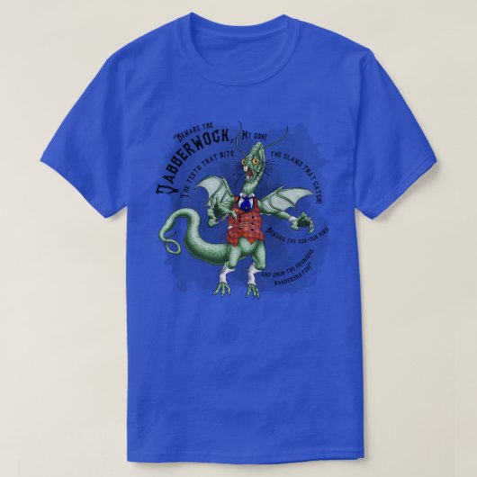 Jabberwocky bk t-shirt (Design voorkant)