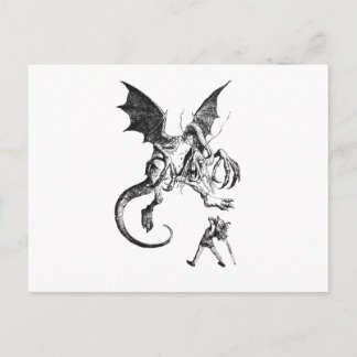 Jabberwocky Briefkaart