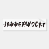 Jabberwocky Bumpersticker (Voorkant)