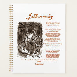 Jabberwocky Poem van Lewis Carroll (Zwarte Adder) Planner
