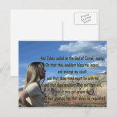 Jabez Prayer in Colorado Briefkaart (Voorkant / Achterkant)