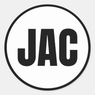 JAC - Jackson Hole Classic ronde Sticker