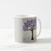 Jacaranda, arbre de vie Mug (Devant droit)