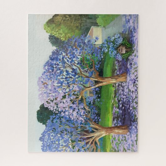 Jacaranda arbres Puzzle (Vertical)