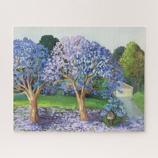 Jacaranda arbres Puzzle (Horizontal)