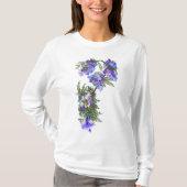 Jacaranda Bloemen bruiloft bloemen T-shirt (Voorkant)