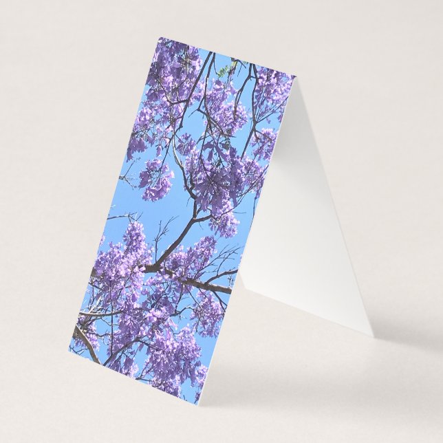 Jacaranda Blossom Kaart (Voorkant)