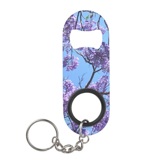 Jacaranda Blossom Mini Flessenopener (Voorkant)