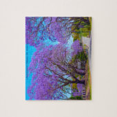 Jacaranda-bomen van Australië Legpuzzel (Verticaal)