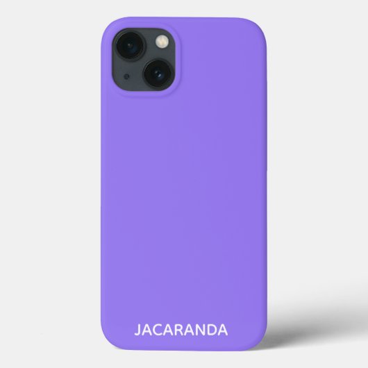 Jacaranda nom couleur violet Coque-Mate coque ipho (Verso)