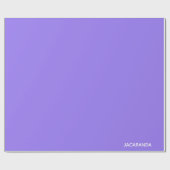 Jacaranda paarse kleurnaam cadeaupapier (Vlak)