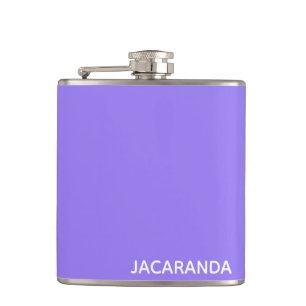 Jacaranda paarse kleurnaam heupfles
