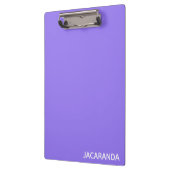 Jacaranda paarse kleurnaam klembord (Links)