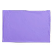 Jacaranda paarse kleurnaam kussensloop (Achterkant)