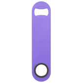 Jacaranda paarse kleurnaam speed flessenopener (Achterkant)