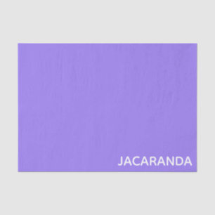 Jacaranda paarse kleurnaam tissuepapier
