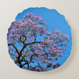 Jacaranda Rond Kussen