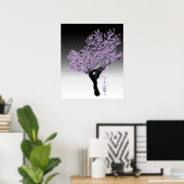 Jacaranda Tree Art Print (Thuiskantoor)