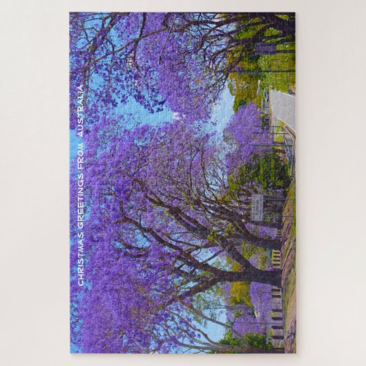 Jacaranda Trees of Australia Jigsaw Puzzle (Vertical)