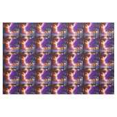 Jacaranda Violet Sur La Rivière, Tissu (Fat Quarter)