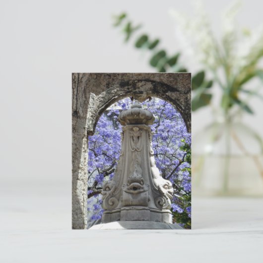 Jacarandi Briefkaart (Staand voorkant)