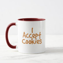 J'accepte les cookies Mug
