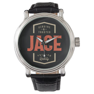 Jace Name Funny Personalized Birthday Jace Horloge