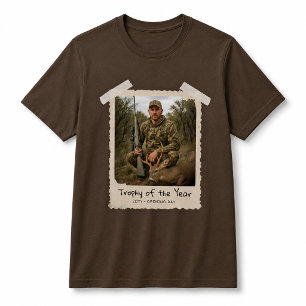 Jacht aangepaste fotoshirt, Retro fotojager  T-shirt
